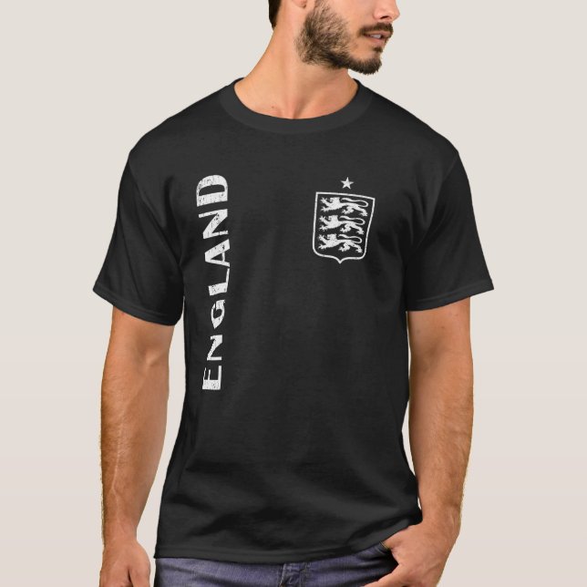 England Football Crest T shirt (Front)