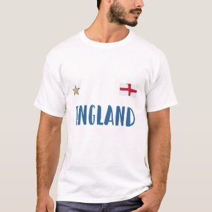 England Football Fan Shirt English Flag