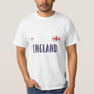 England Football Fan Shirt English Flag