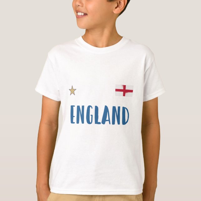 England Football Fan Shirt English Flag (Front)