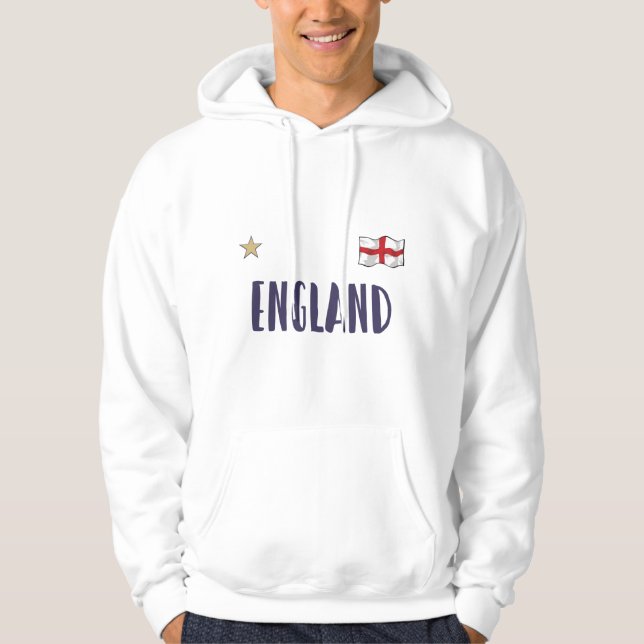 England Football Fan Shirt English Flag (Front)