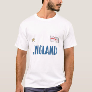 England Football Fan Shirt English Flag