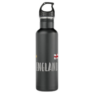 England Football Fan Shirt English Flag 710 Ml Water Bottle