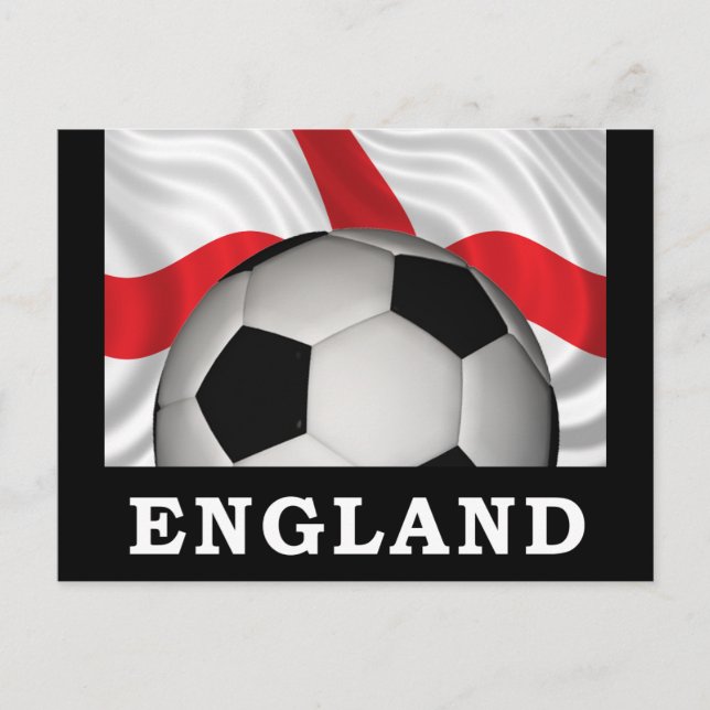 England Football Postcard (Front)