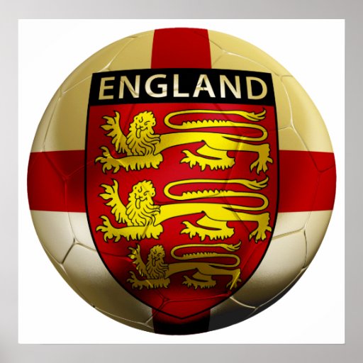 England Football Poster | Zazzle