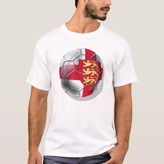 England football soccer ball T-Shirt (Front)