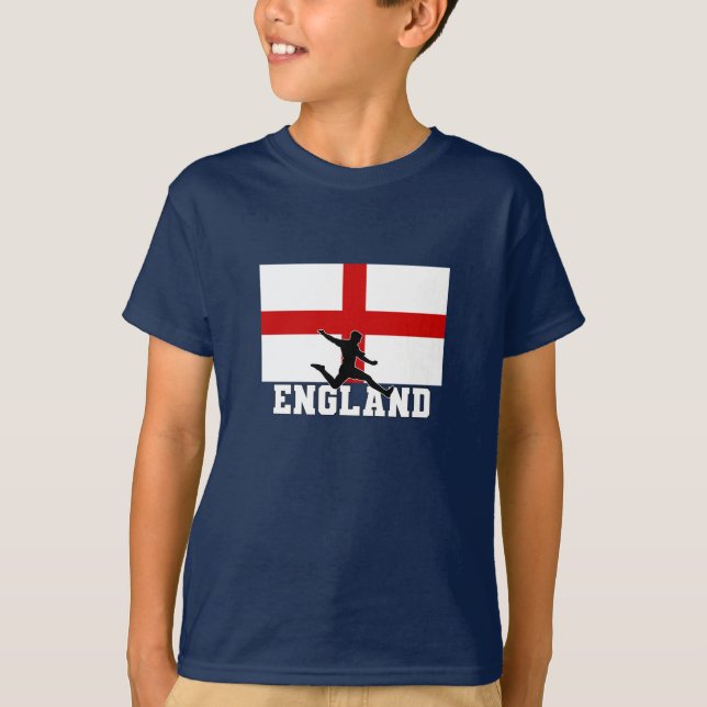 England Football Soccer National Team T-Shirt (Front)