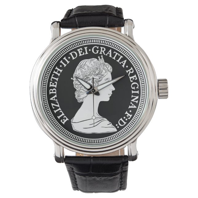 England Gold Sovereign Coin Handmade Watch (Front)