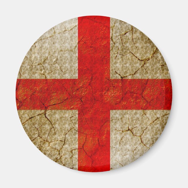 England Grunge Flag Magnet (Front)