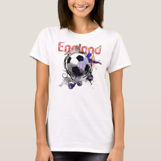 England Grunge football gifts for three lions fans T-Shirt