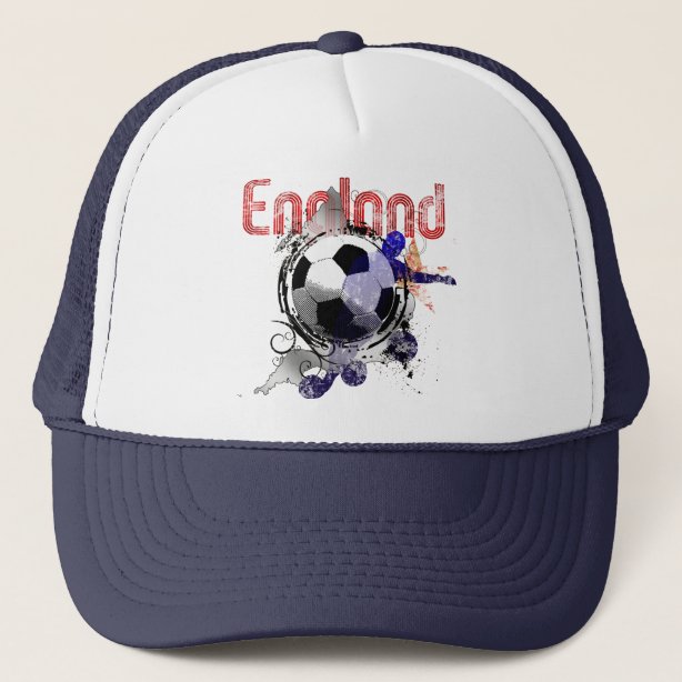 England Football Hats & Caps Zazzle UK