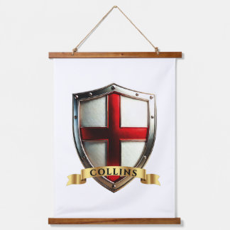 England Heritage Shield for Collins Hanging Tapestry