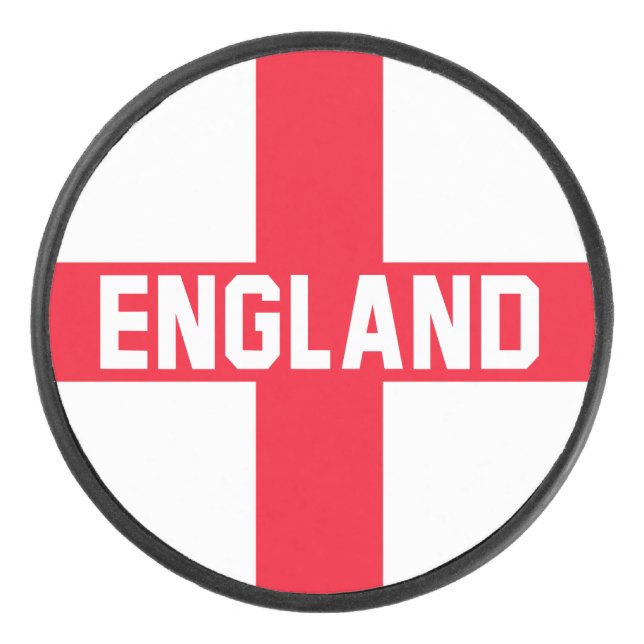 England Hockey Puck (Front)