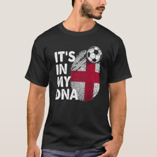 England In My Dna England Flag Team England T-Shirt