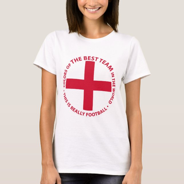 England - Inglaterra Art Shield T-Shirt (Front)