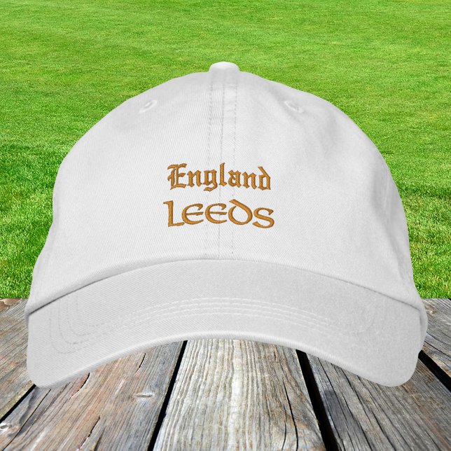 England & LEEDS fashion UK / English patriots Embroidered Hat (Creator Uploaded)