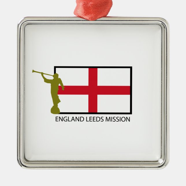 ENGLAND LEEDS MISSION LDS CTR METAL TREE DECORATION (Front)