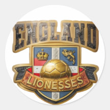 England Lionesses Colour Sticker
