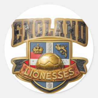 England Lionesses Colour Sticker
