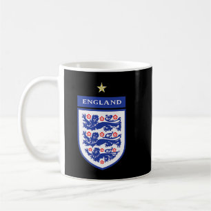 england lionesses football 2022 Three Heraldic Lio Coffee Mug