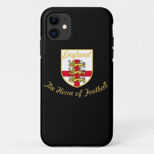 England, Lions, The Home of Football (Soccer)Badge iPhone 11 Case