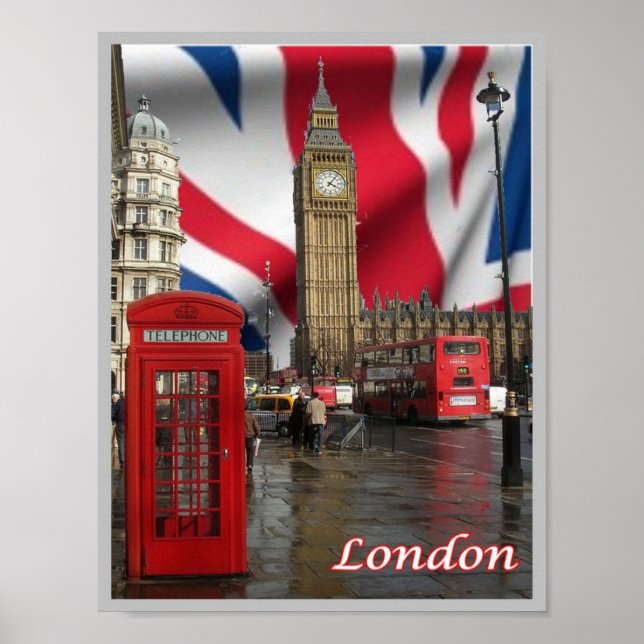 England - London - Big Ben - Poster (Front)