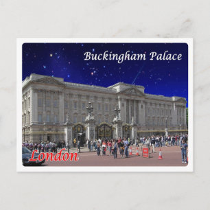England - London - Buckingham Palace - Postcard