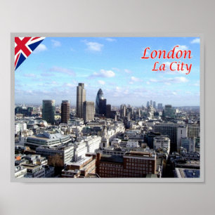 England - London - City - Poster