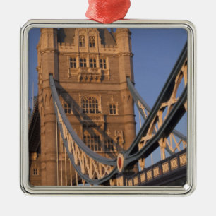 England, London, The Tower Bridge Metal Tree Decoration