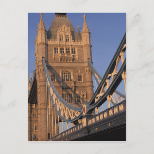 England, London, The Tower Bridge Postcard
