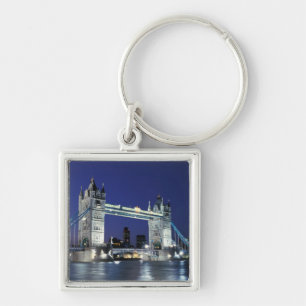 England, London, Tower Bridge 3 Key Ring
