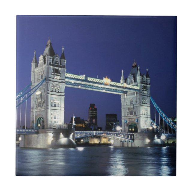 England, London, Tower Bridge 3 Tile (Front)