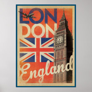 England, London. U.k. Poster