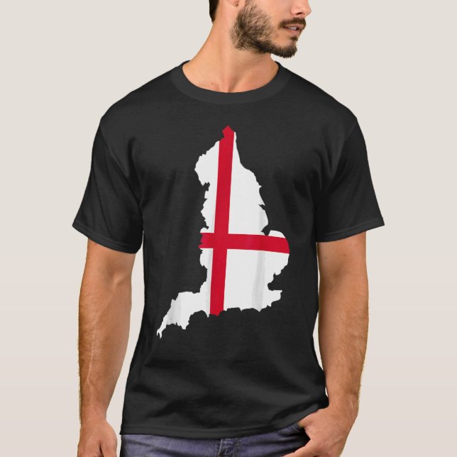 England map flag   T-Shirt (Front)