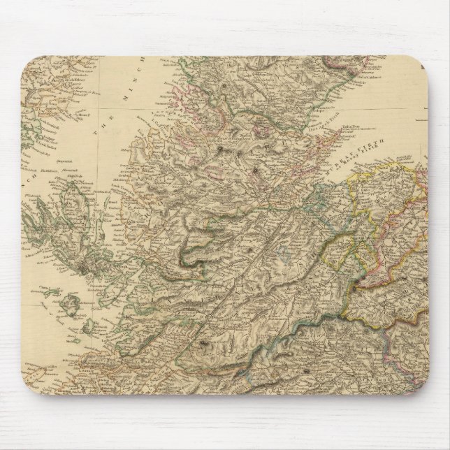 England Map Mouse Mat (Front)