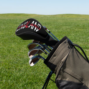 England overlaid on English Flag dccnt Golf Head Cover