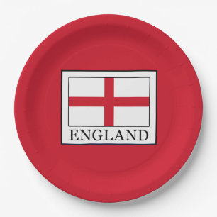 England Paper Plate