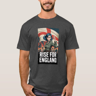 England Patriotic St George Flag Amelia UK Shirt