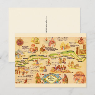 England - Pilgrim's Way Postcard