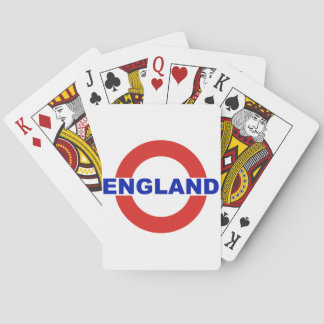 ENGLAND PLAYING CARDS