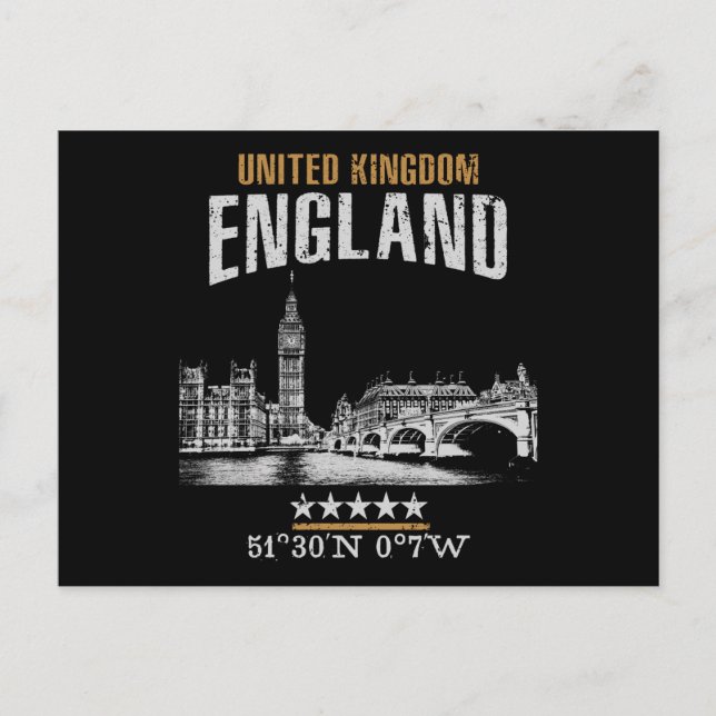 England Postcard (Front)