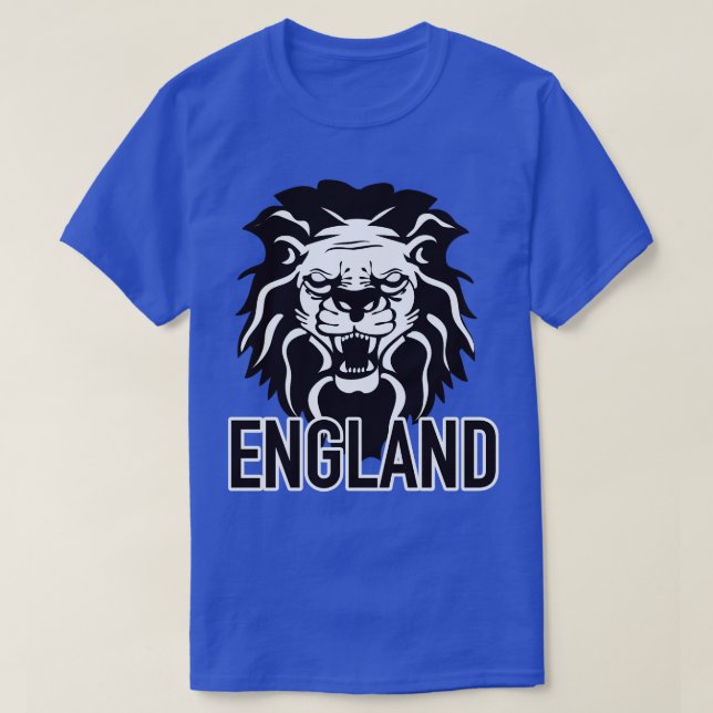 England roaring Lion T-Shirt (Design Front)