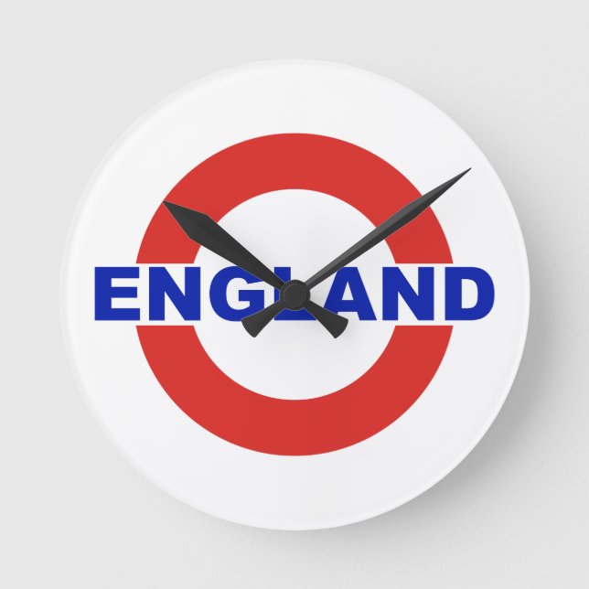 England Round Clock (Front)