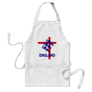 England Royal standard and St George cross Apron