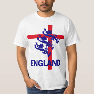 England Royal standard and St George cross T-Shirt