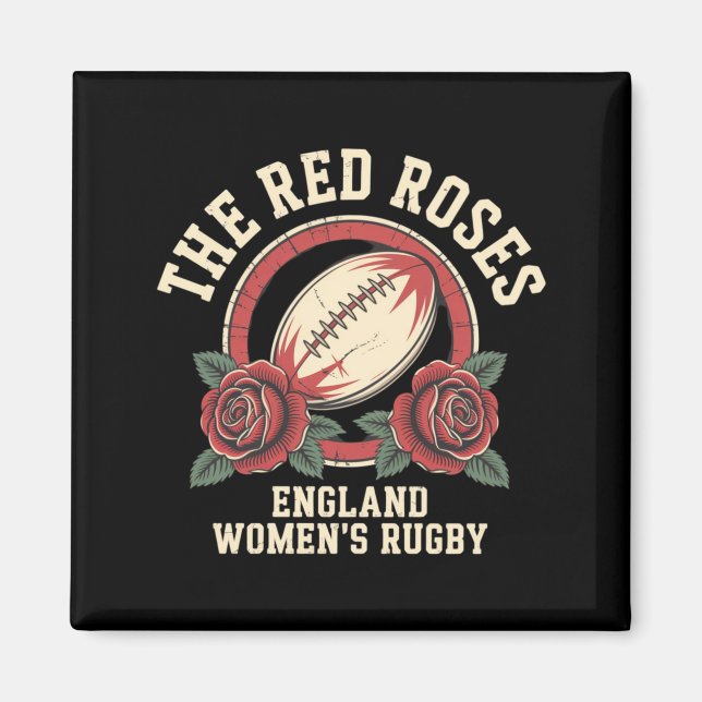 England Rugby English Flag Rugby England Women The Magnet (Front)