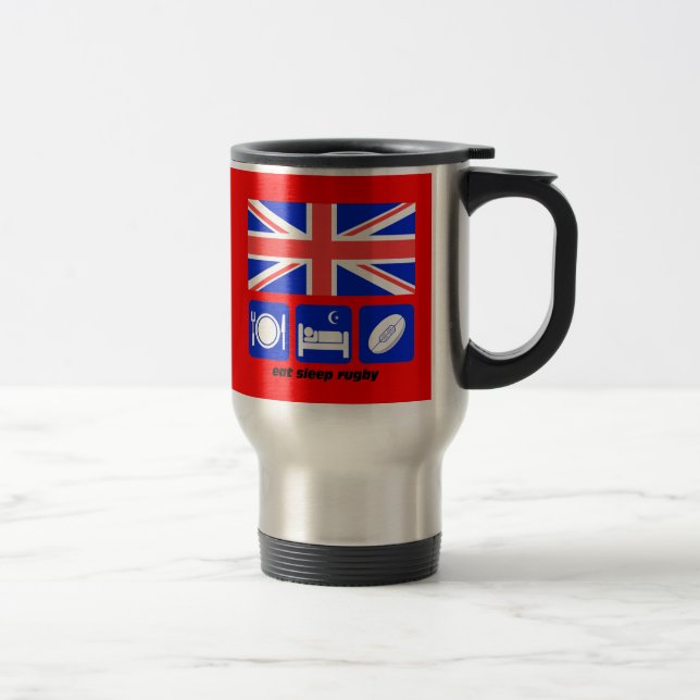 England rugby travel mug (Right)