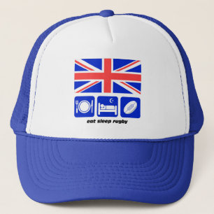 England rugby trucker hat