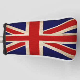 England RUSTIC FLAG Golf Head Cover