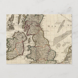 England, Scotland, Europe Postcard